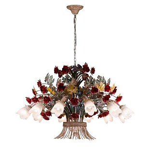 Люстра подвесная LUCIA TUCCI Fiori Di Rose Brown Fiori Di Rose 1760.12